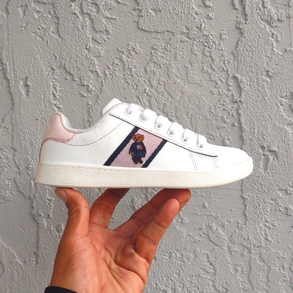 Polo Ralph Lauren Little kids Quilton Bear Sneakers - Picture 3 of 17